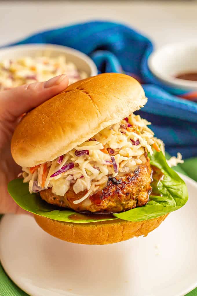 bbq turkey burger