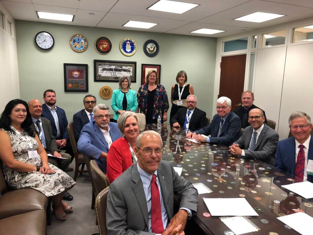 NTF Members with Iowa Senator Joni Ernst